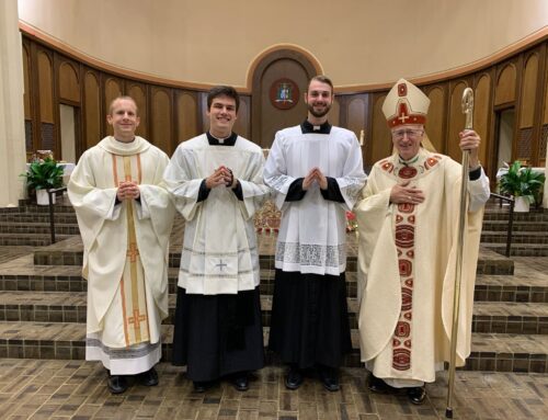 Thomas and Paul admitted to Candidacy