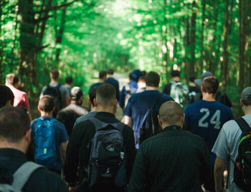 Seminarians on Pilgrimage to the Canadian Martyr Shrine